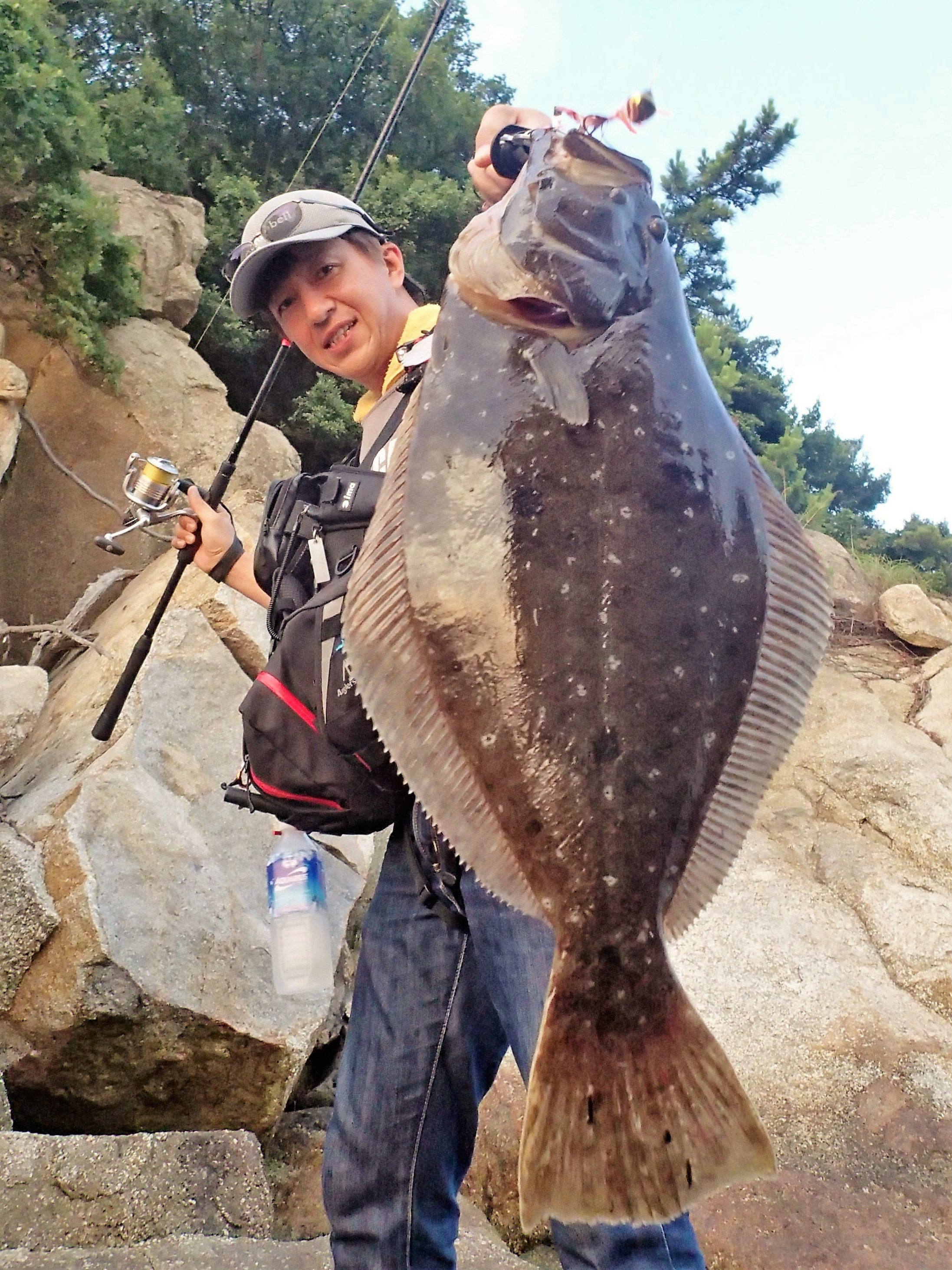 ショアラバ釣行記 香川県坂出市のヒラメ 2016/7/16